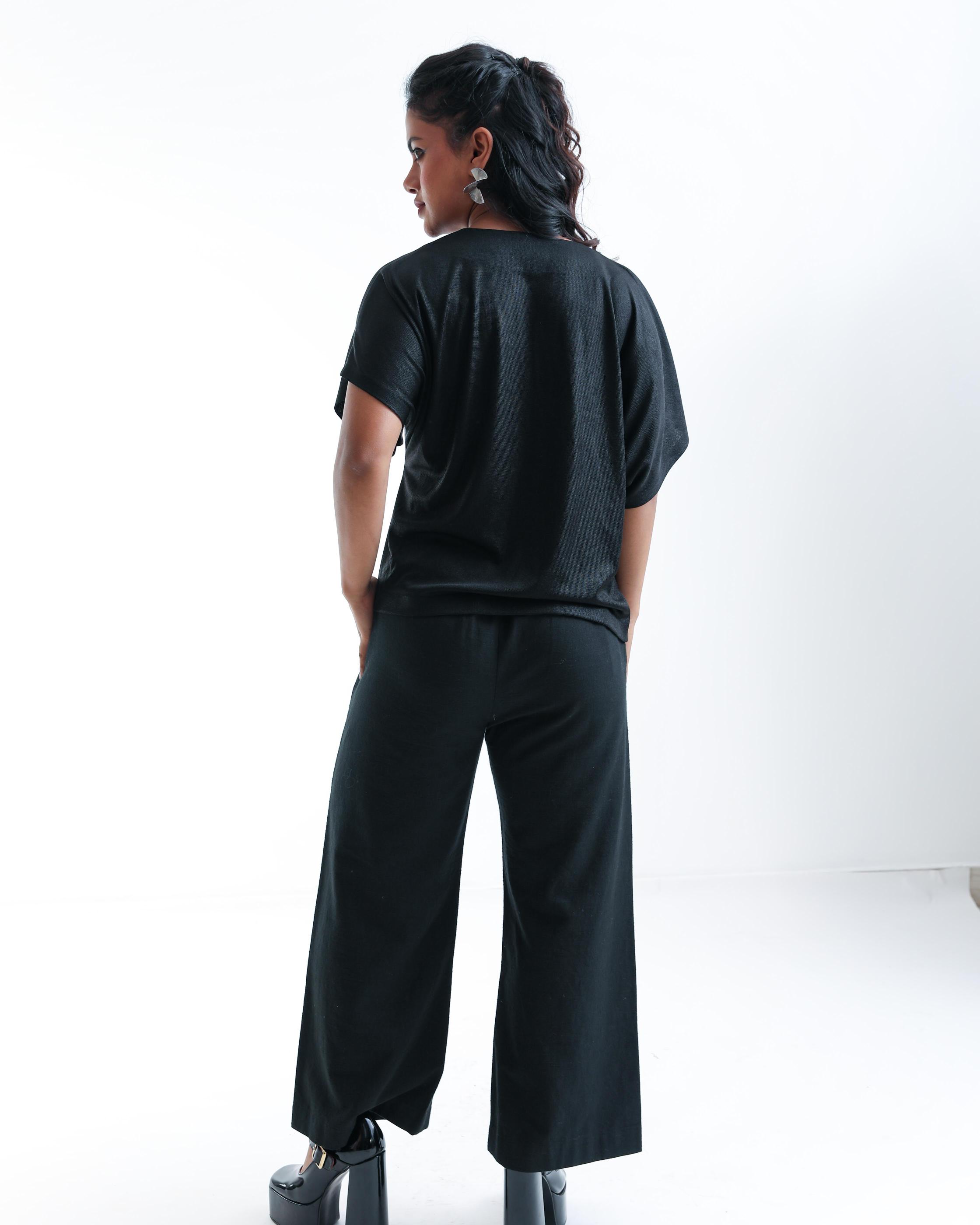 Black Haze Kimono Top