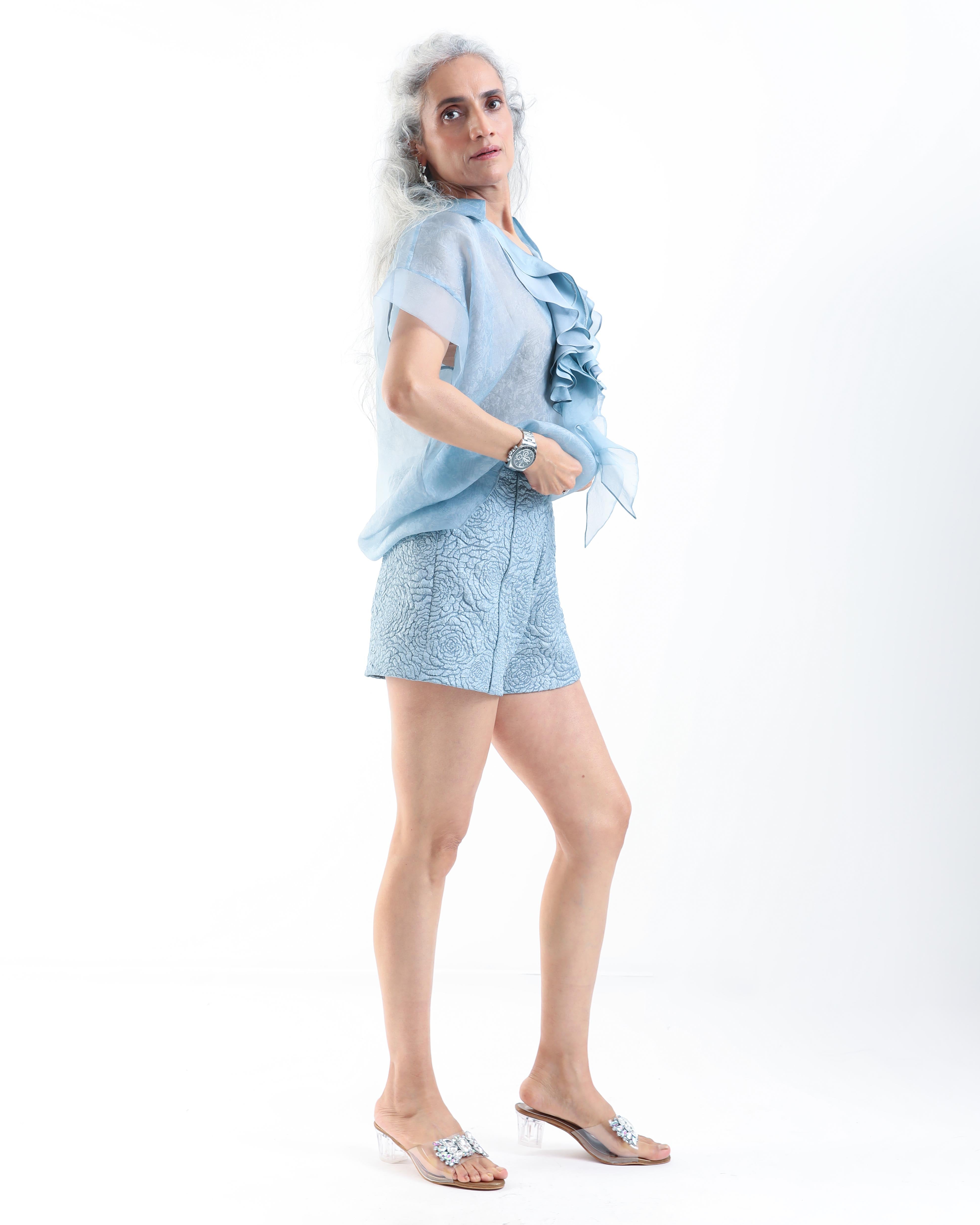 Dewdrop Garden shorts