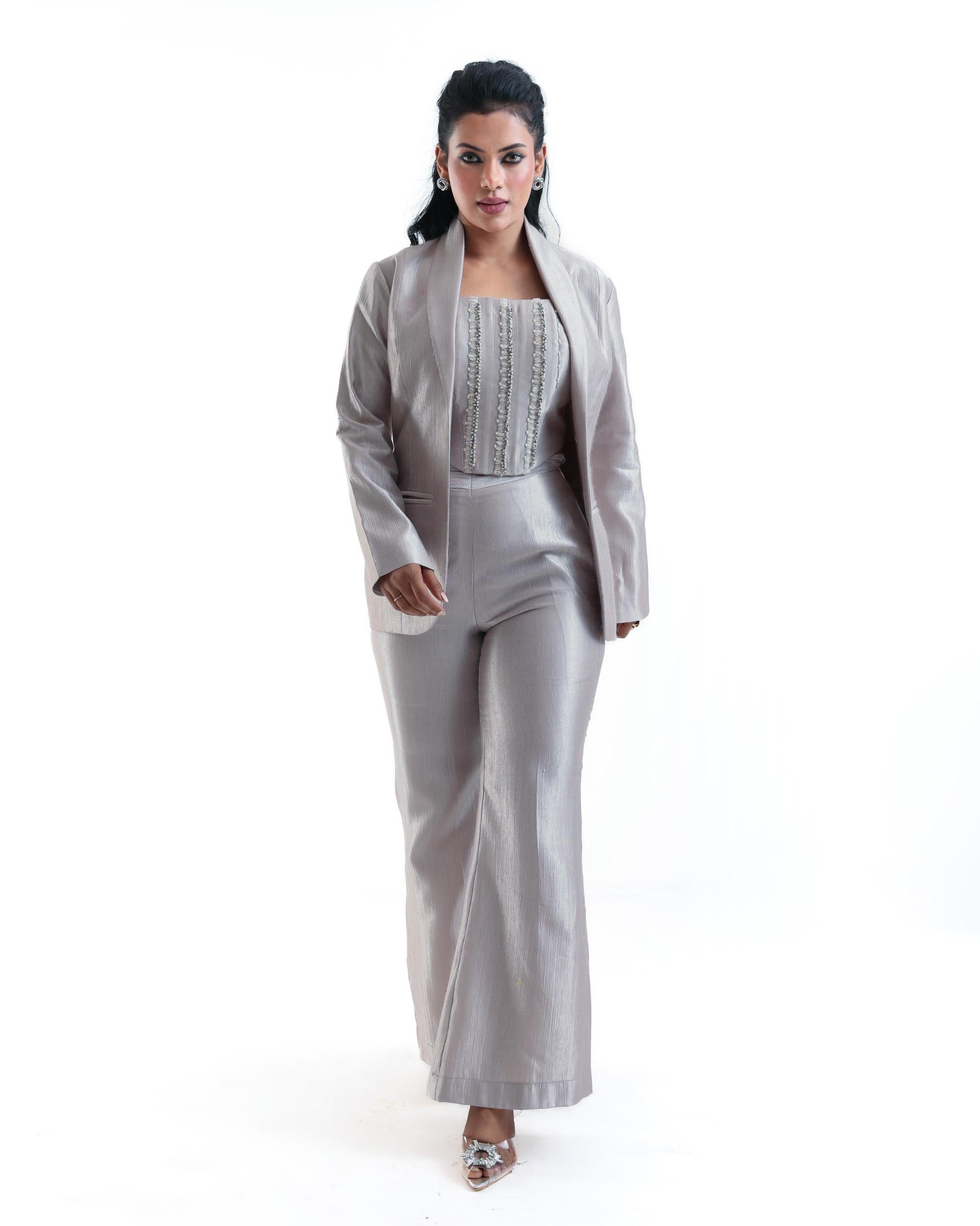 Fog Reverie Tailored Blazer