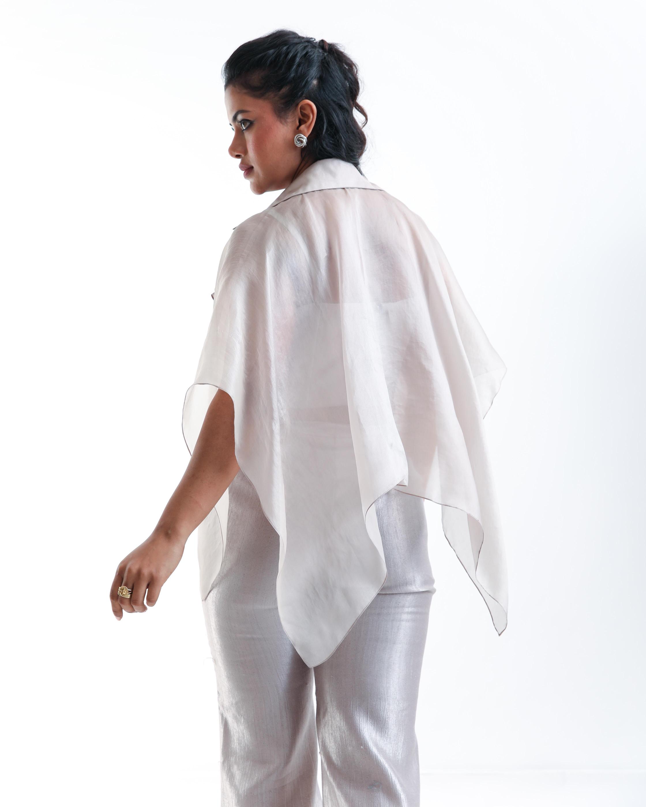 Moon Fog Frill Cape