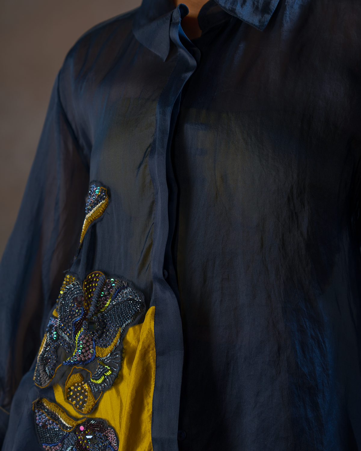 MIDNIGHT SHEER SHIRT