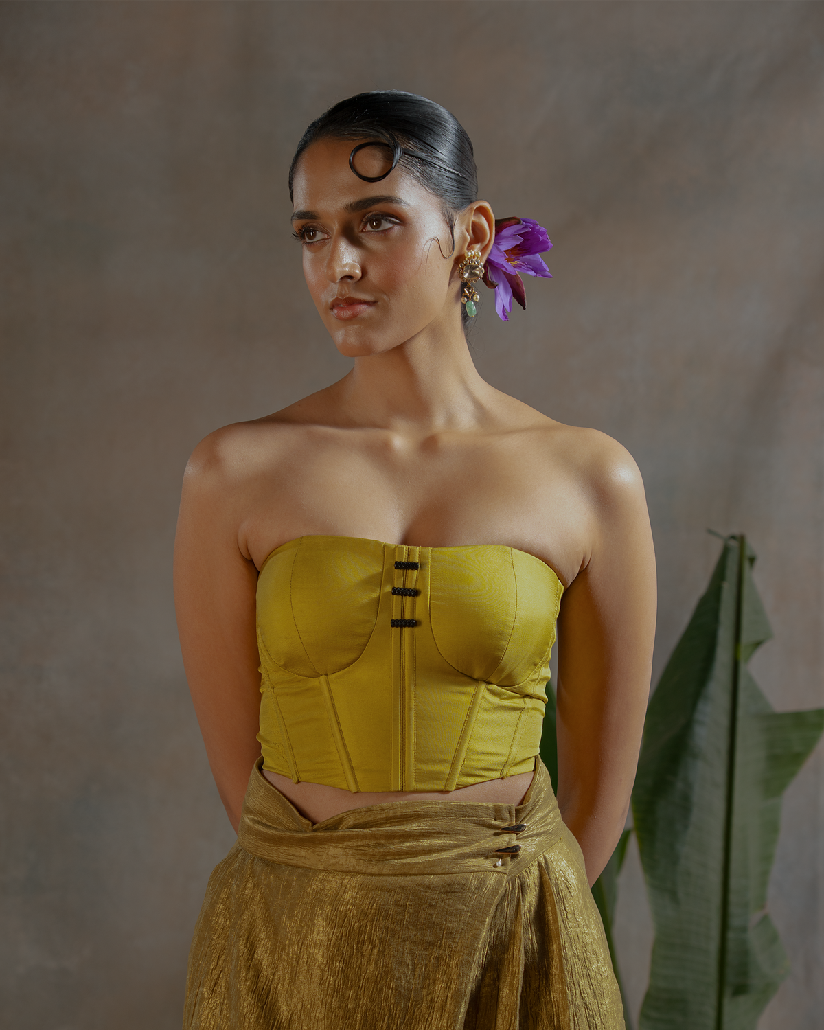ACID GREEN CORSET