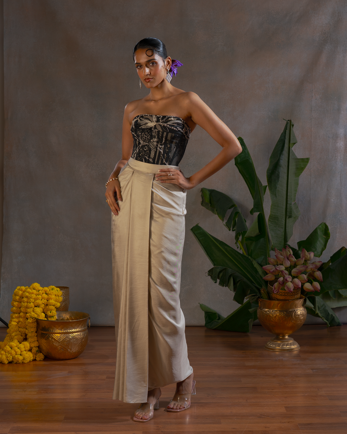 MOONLIGHT LACE BOLERO