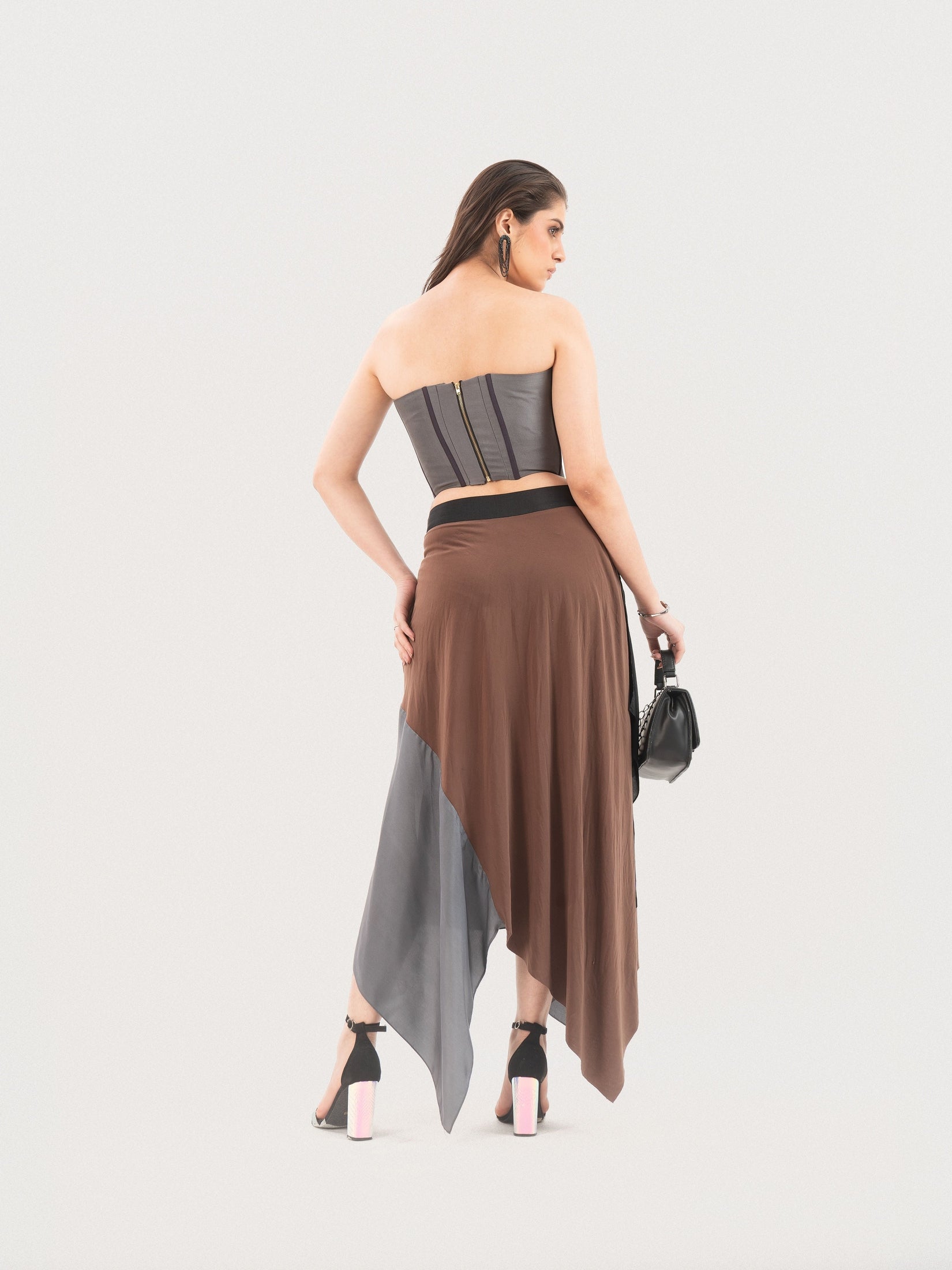 The Grey Enigma Corset