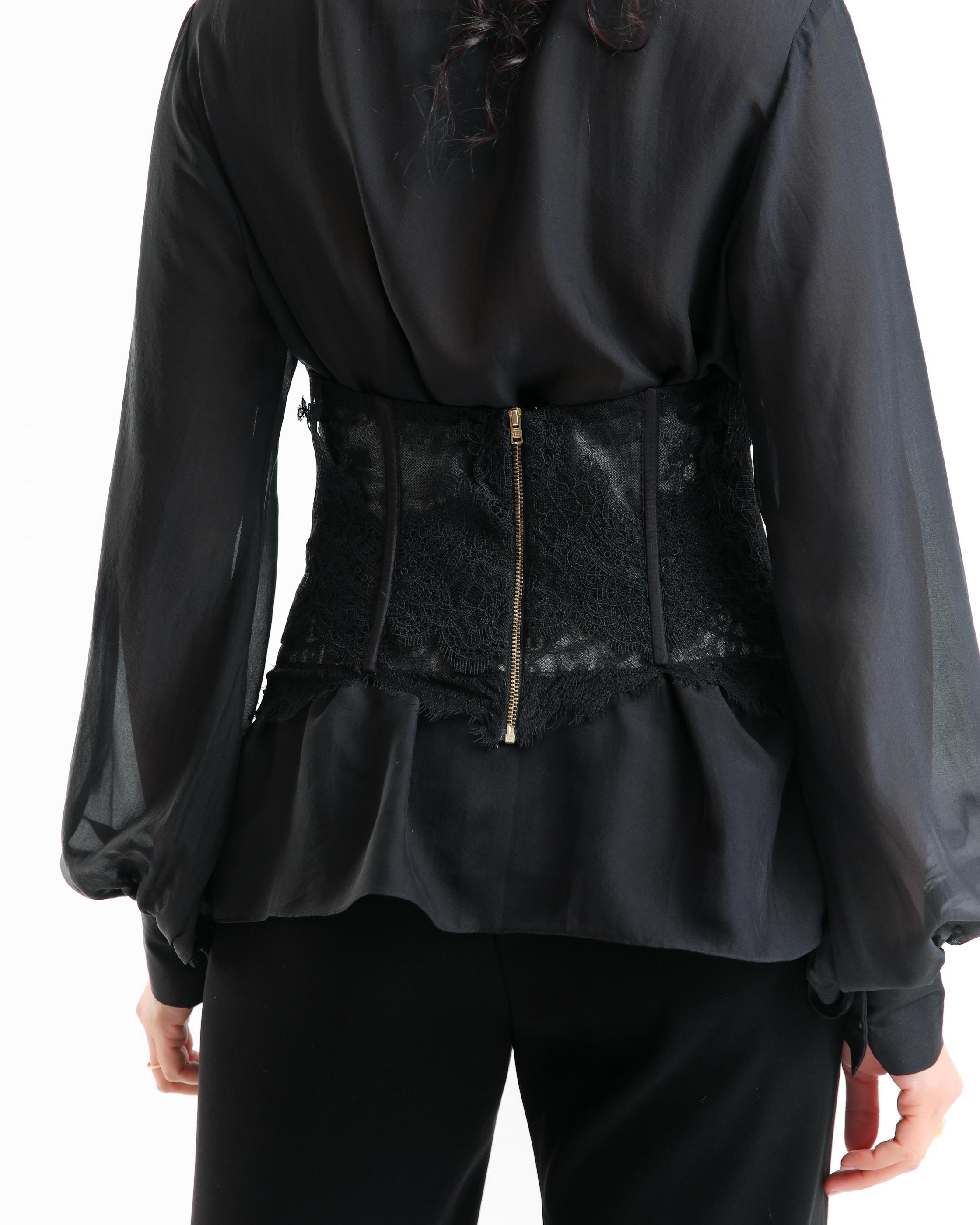 The Shadow Garden Shirt with Waistbelt