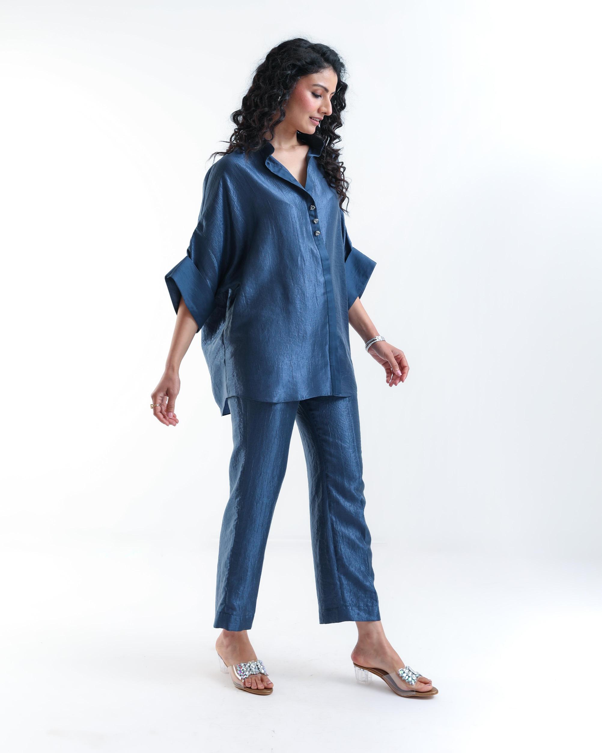 Aqua Witch Buttoned Shirt