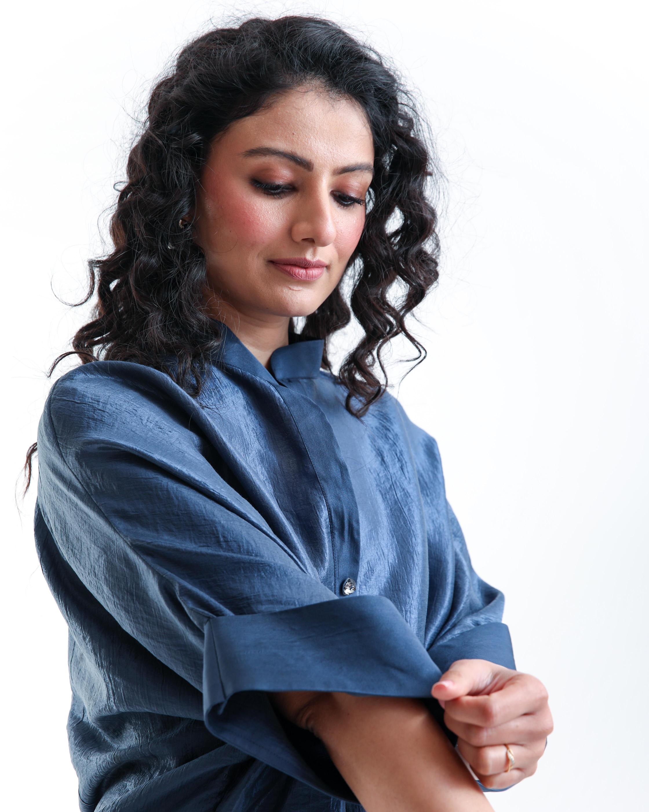 Aqua Witch Buttoned Shirt