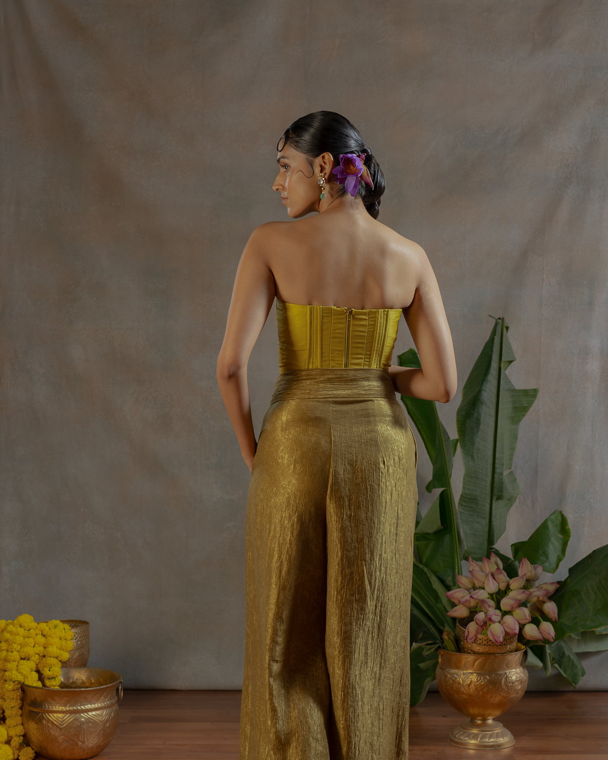 ACID GREEN CORSET