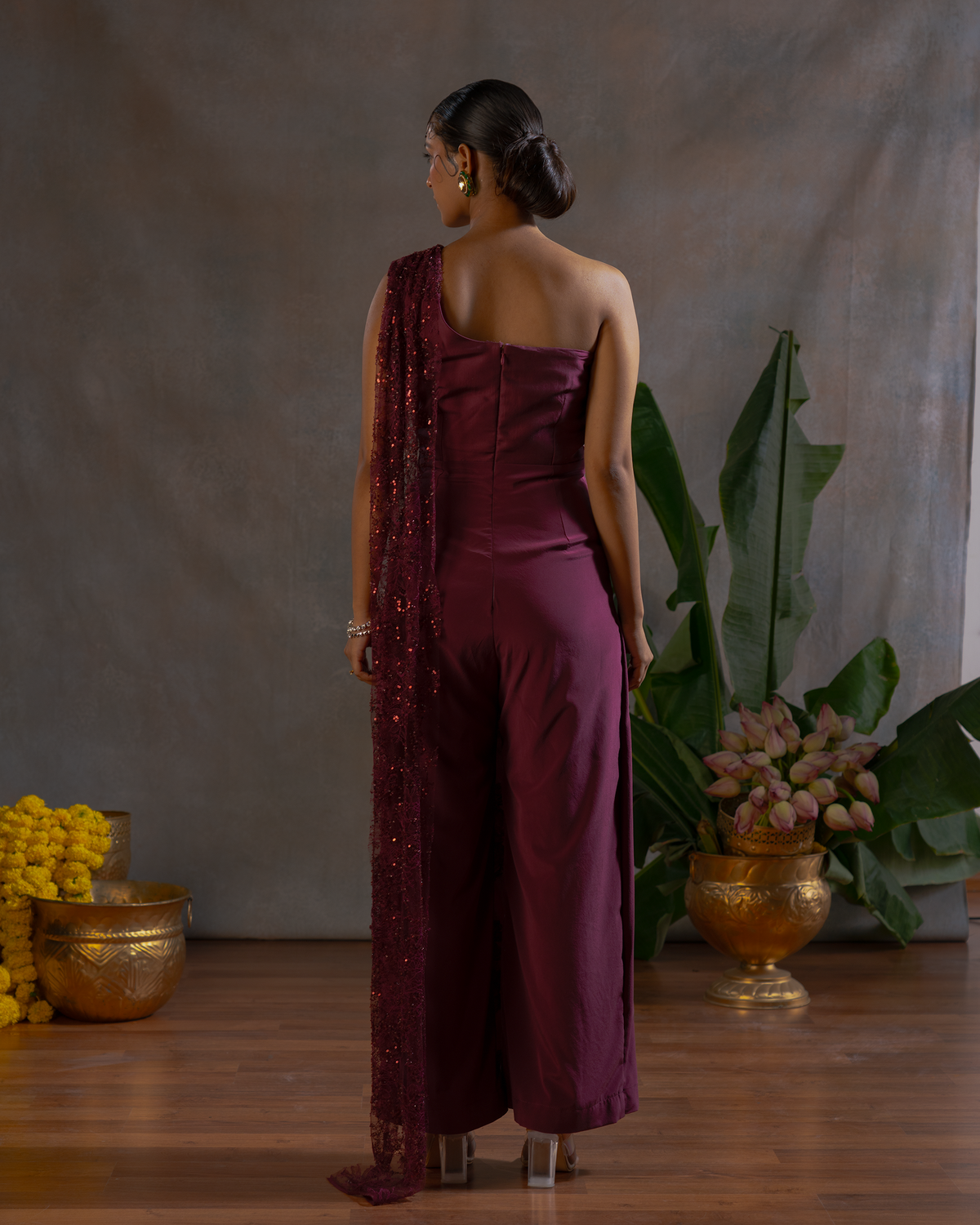 WINE JUMPSUIT