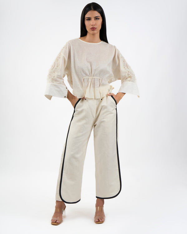 Vanilla tape Pants