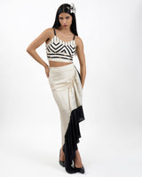Ivory Stripe Top