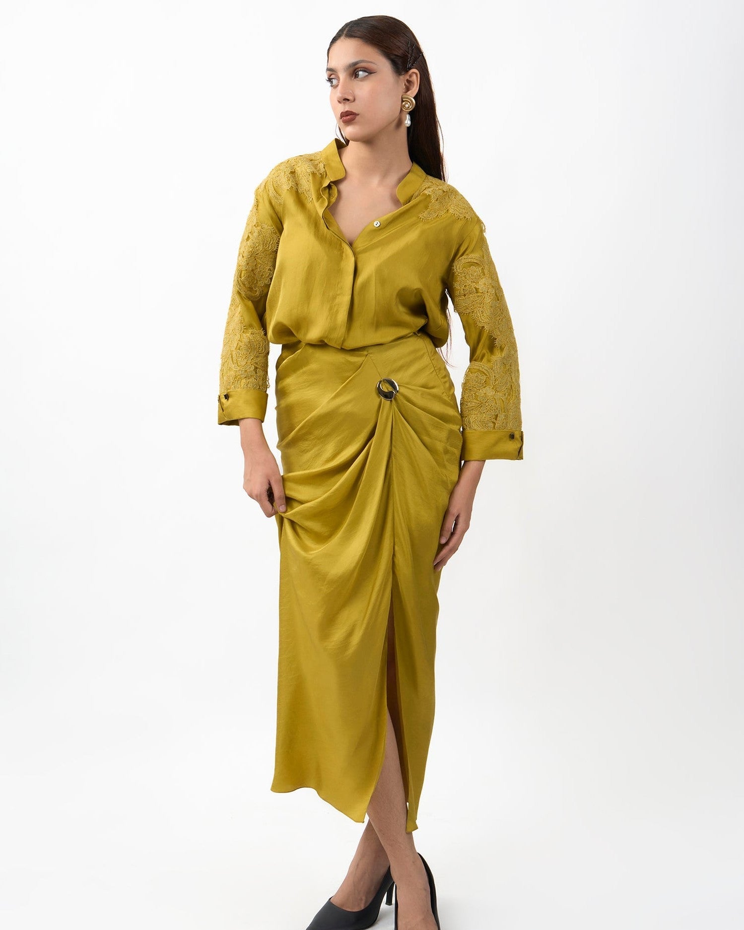 Sunshine elegant silk Shirt