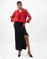 Scarlet lace Shirt