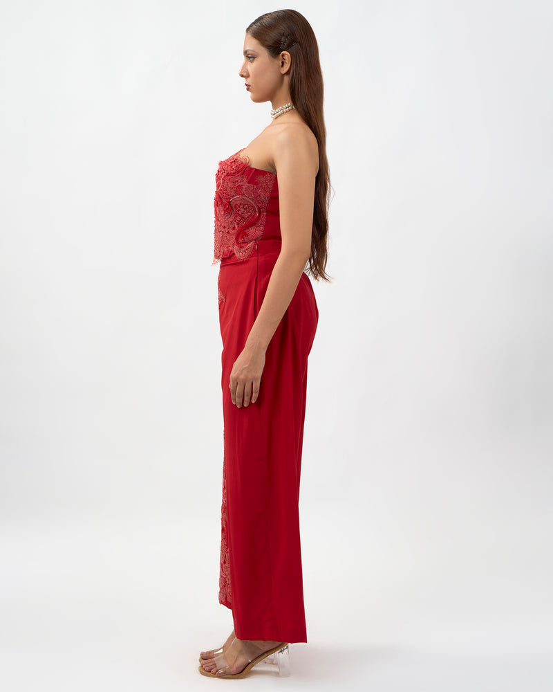Crimson 3d Corset