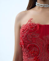 Crimson 3d Corset