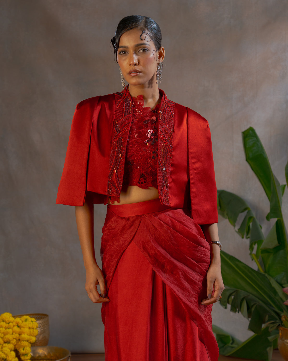 RED BLING JACKET