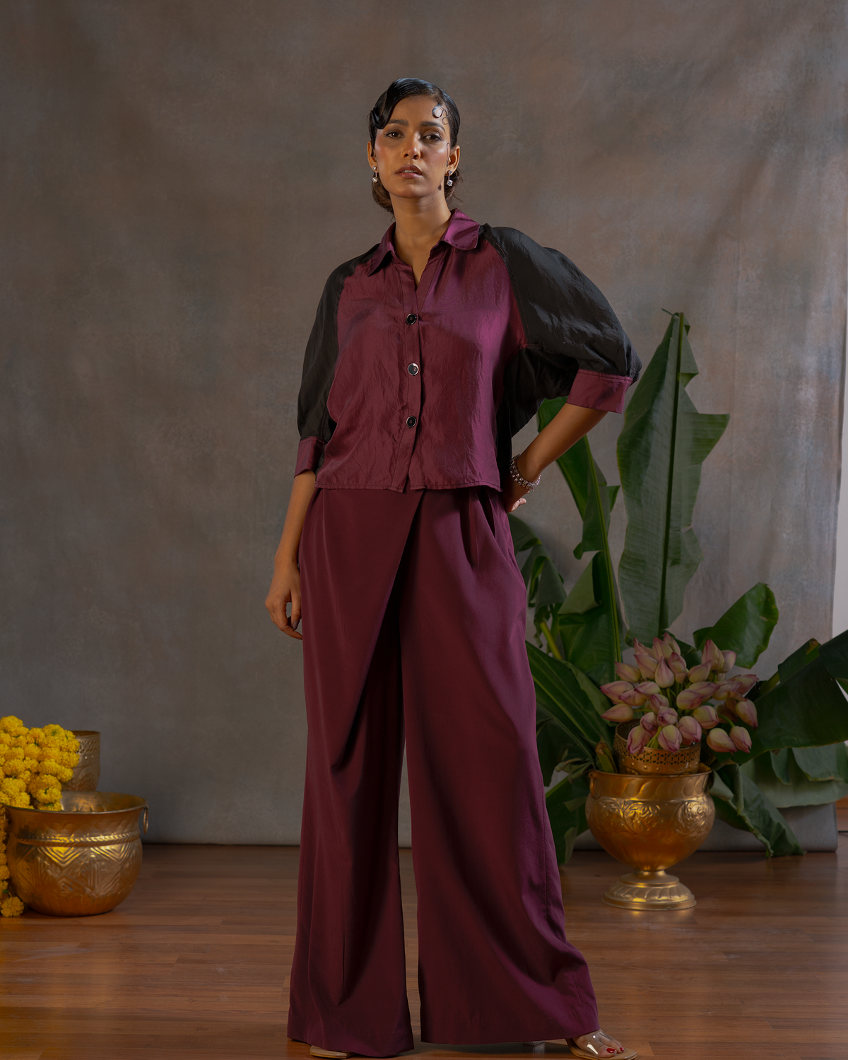 WINE RUSH CROSS PANT