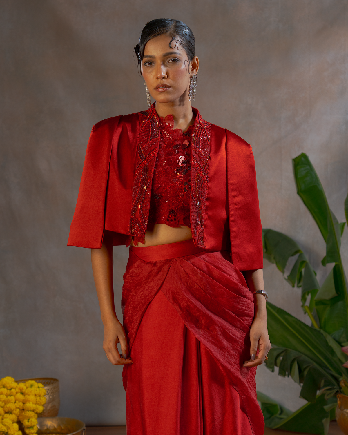 RED BLING JACKET