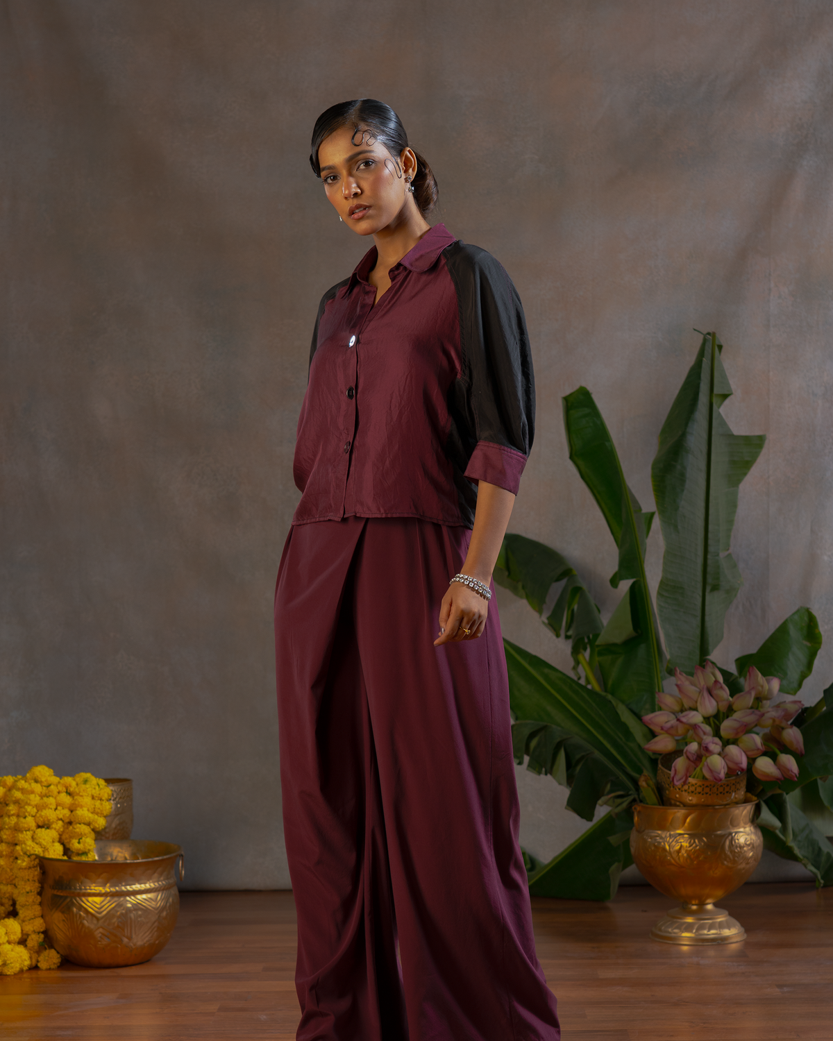 WINE RUSH CROSS PANT