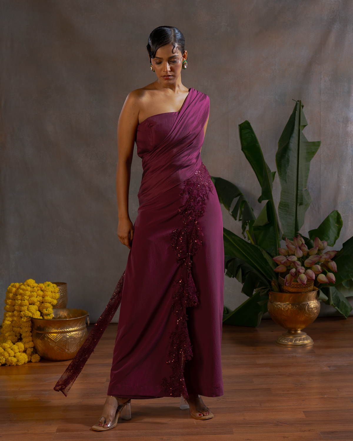 WINE JUMPSUIT