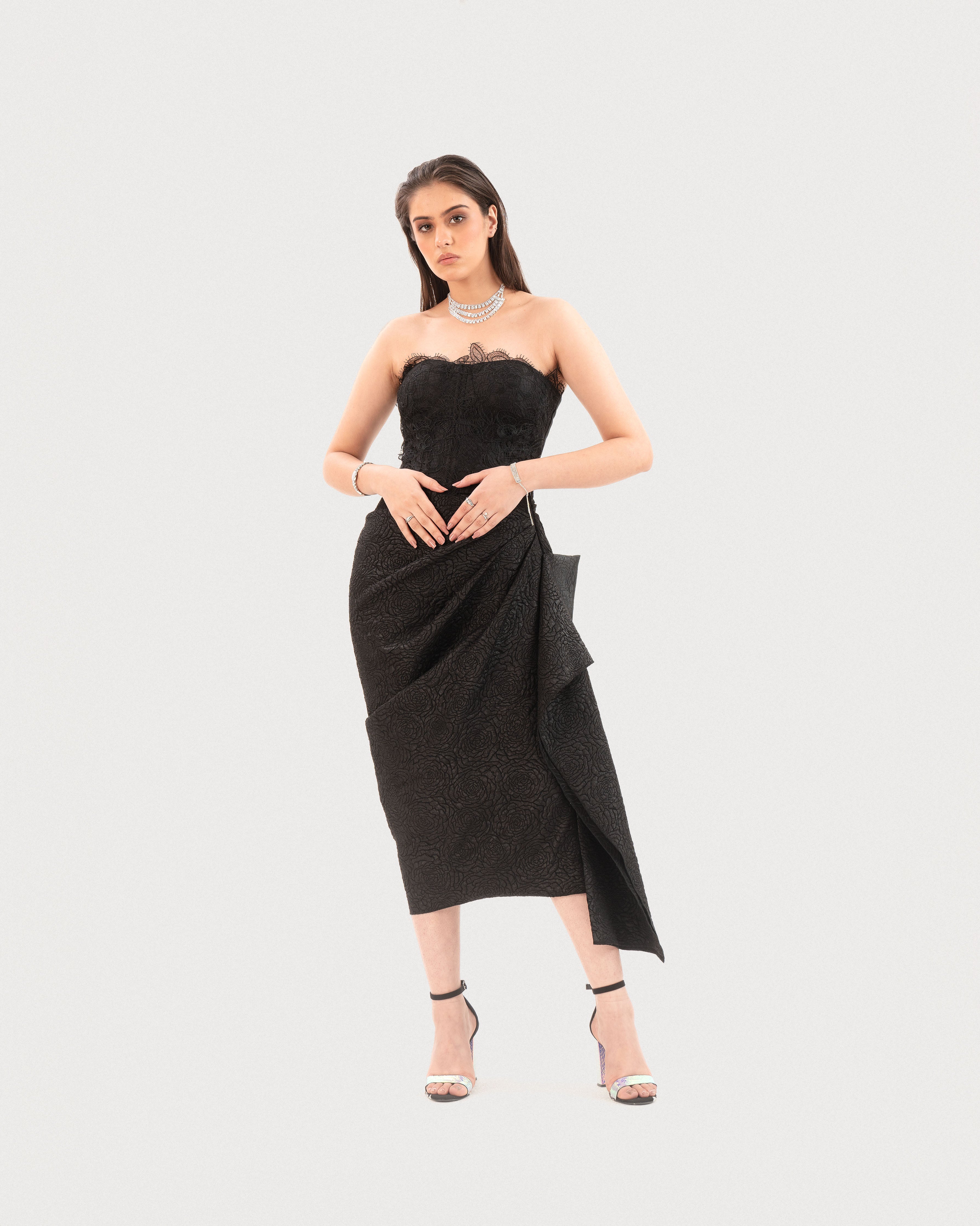 The Sculpted Midi Skirt