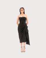 The Sculpted Midi Skirt
