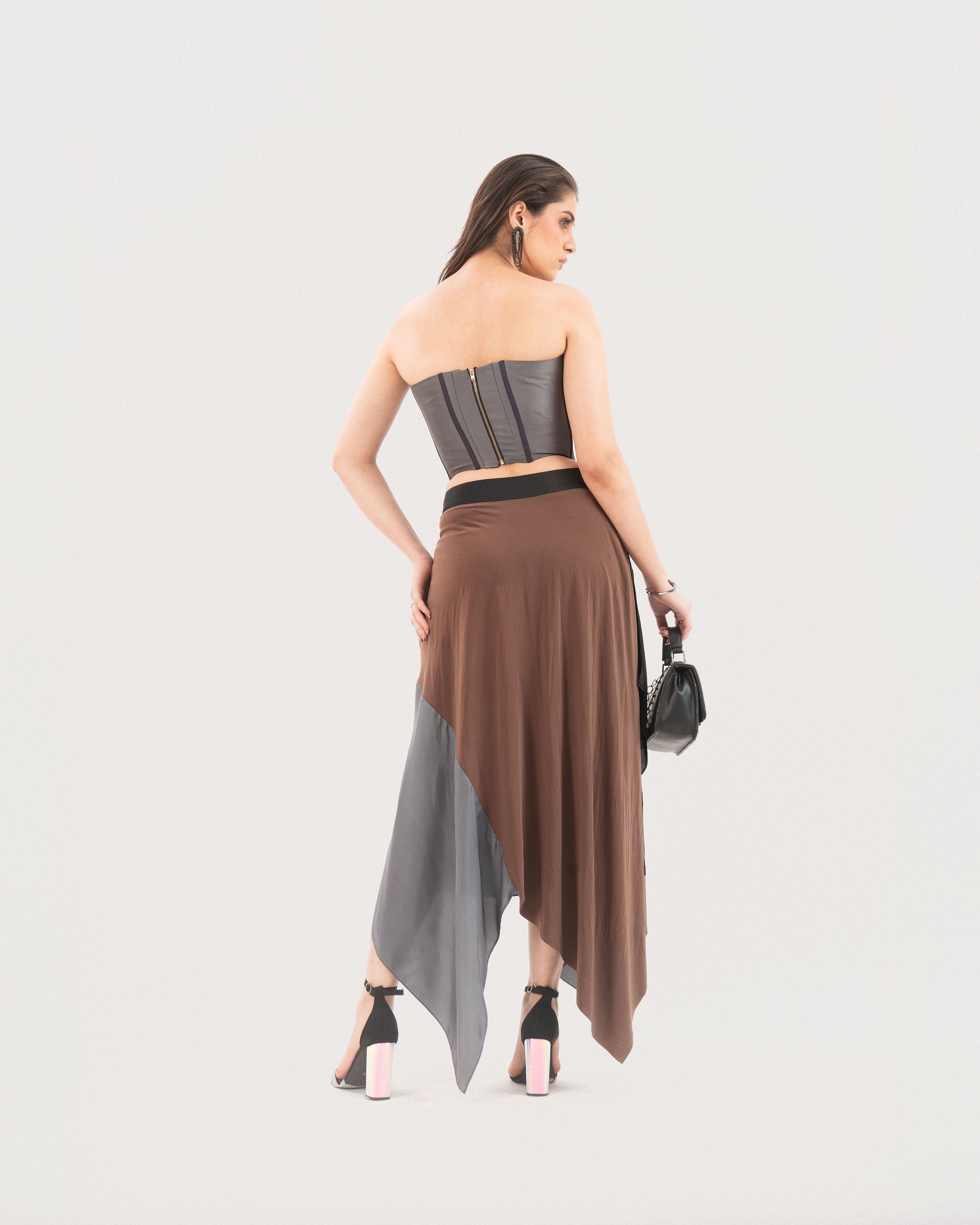 The Ombré A-Line Skirt